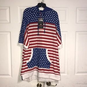 NWT Men’s Stars & Stripes Hoodie